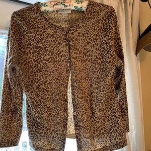 Garnet Hill Merino Wool cardigan